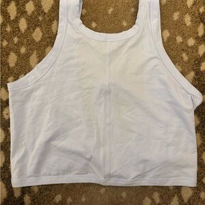 Pale Blue Lululemon Athletic Tank Top